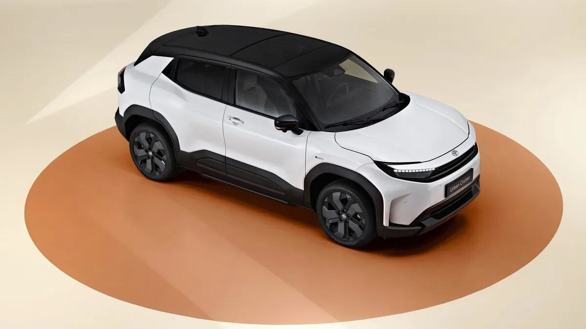 Der Toyota Urban Cruiser feiert sein Debüt im Januar 2025 auf der Brüsseler Motorshow.