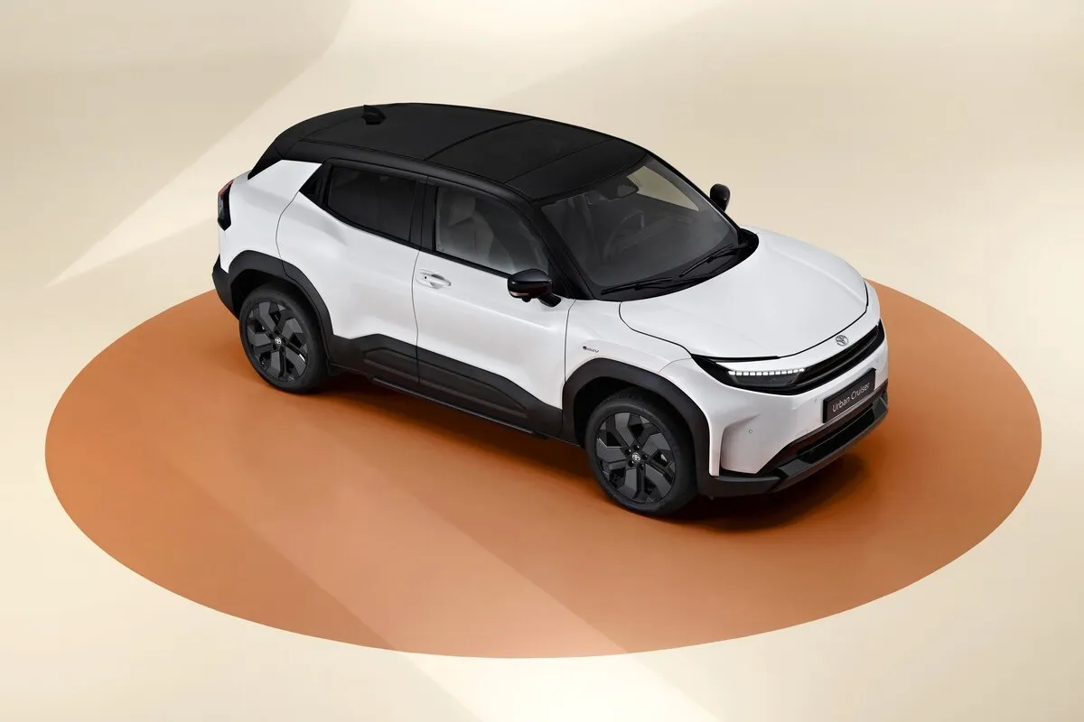 Der Toyota Urban Cruiser feiert sein Debüt im Januar 2025 auf der Brüsseler Motorshow.