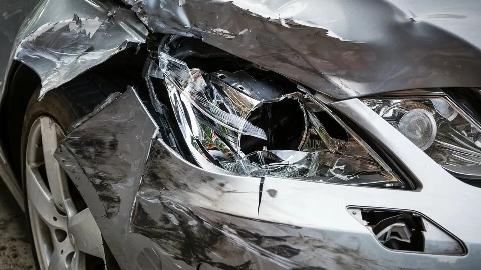 Unfallfahrzeug