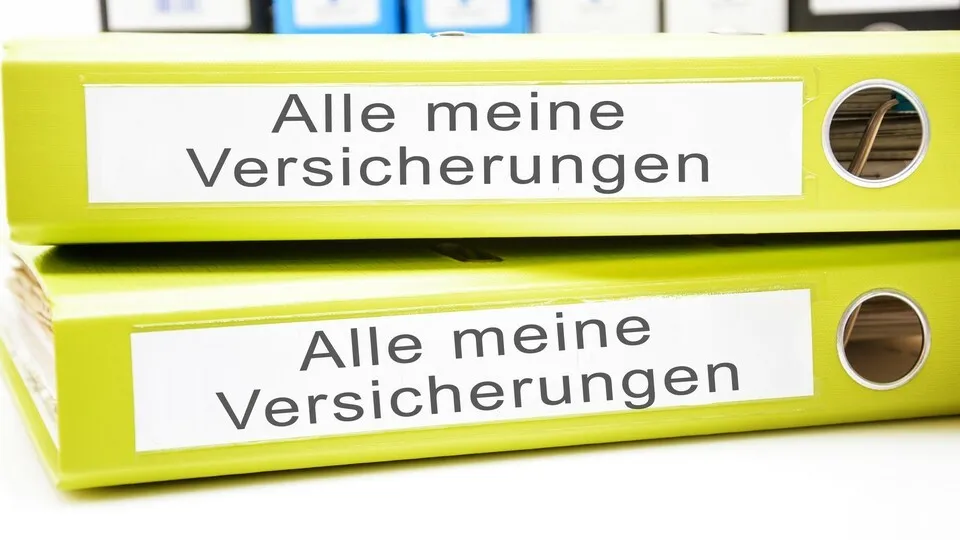Ordner Meine Versicherungen