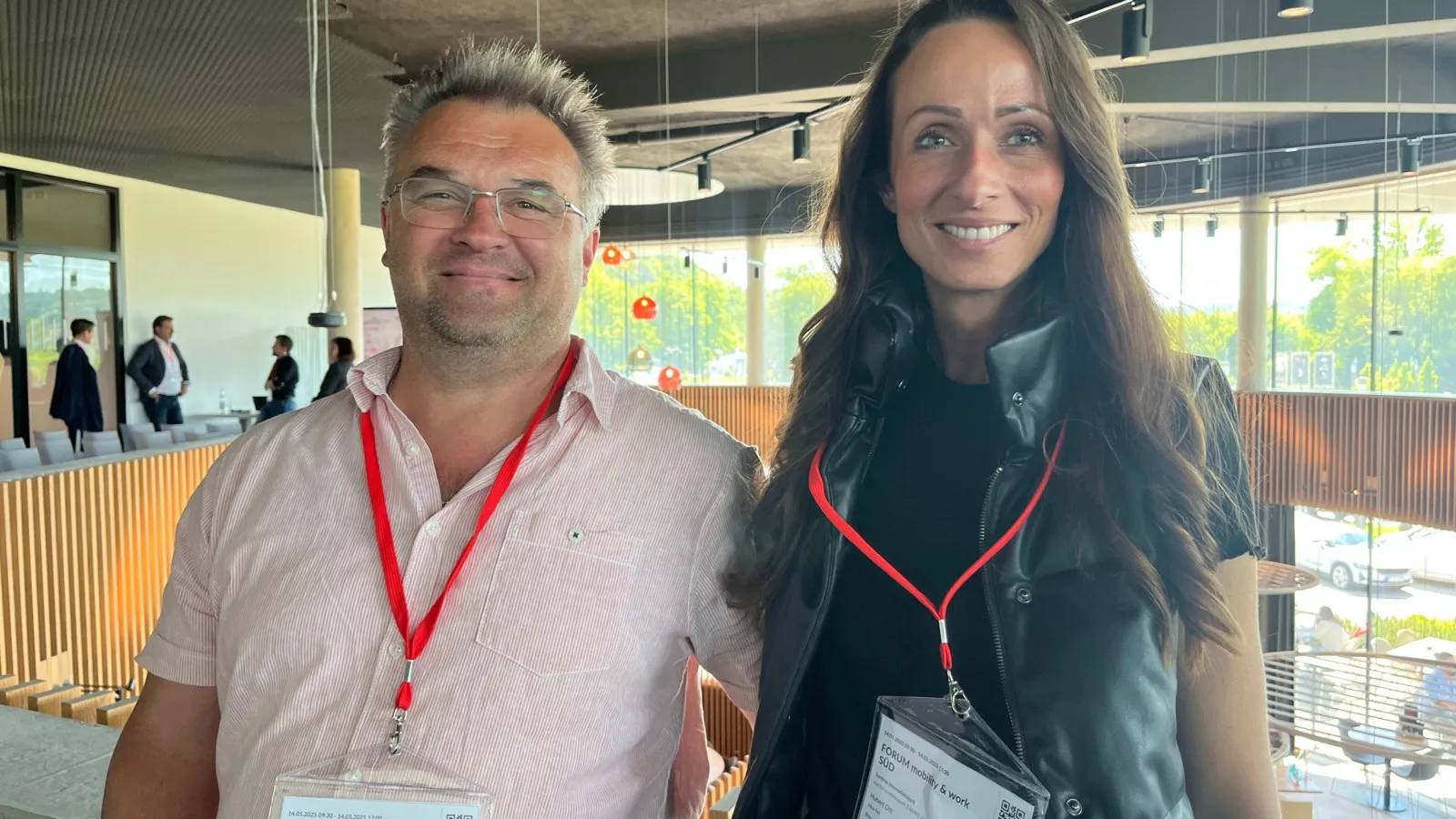 Andreas Herreiner und Irena Engelmayer, Silco Tec „Digitalisierung muss jetzt passieren.“