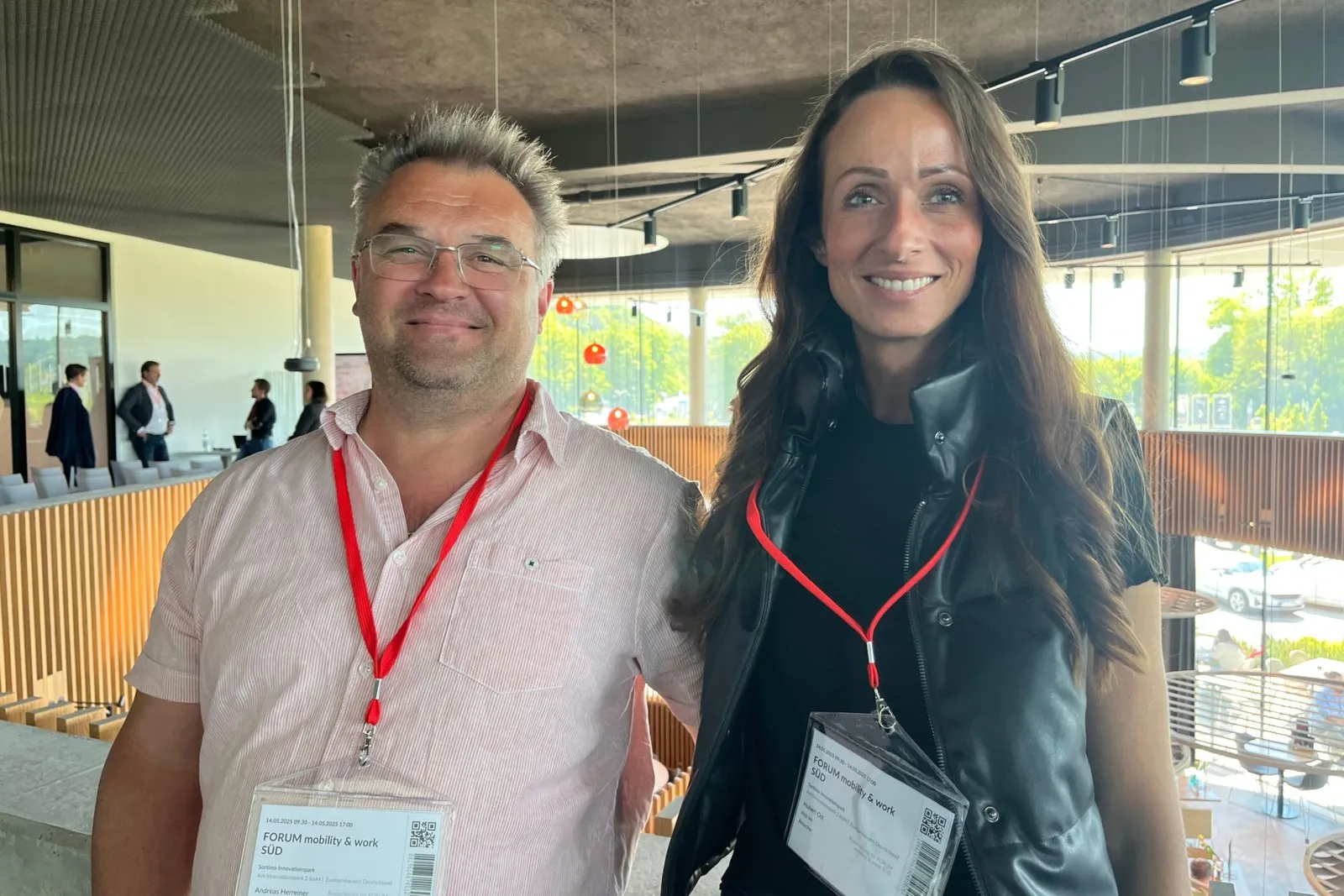 Andreas Herreiner und Irena Engelmayer, Silco Tec „Digitalisierung muss jetzt passieren.“