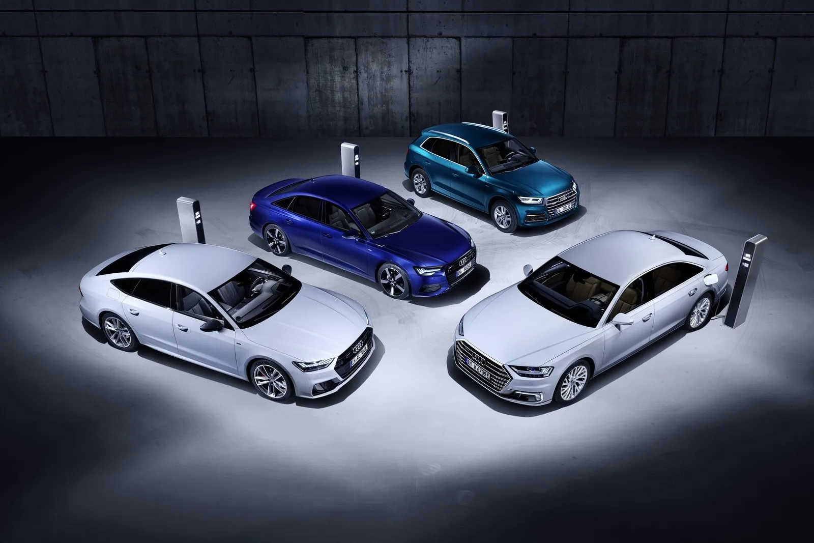 Efficient and Powerful: 
The New Plug-In Hybrid Models 
Audi Q5, A6, A7 and A8