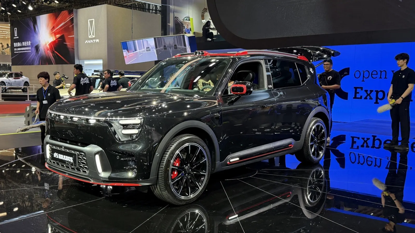 Sein Familien-SUV #5 wird Smart auch in einer extrascharfen Brabus-Version auflegen.