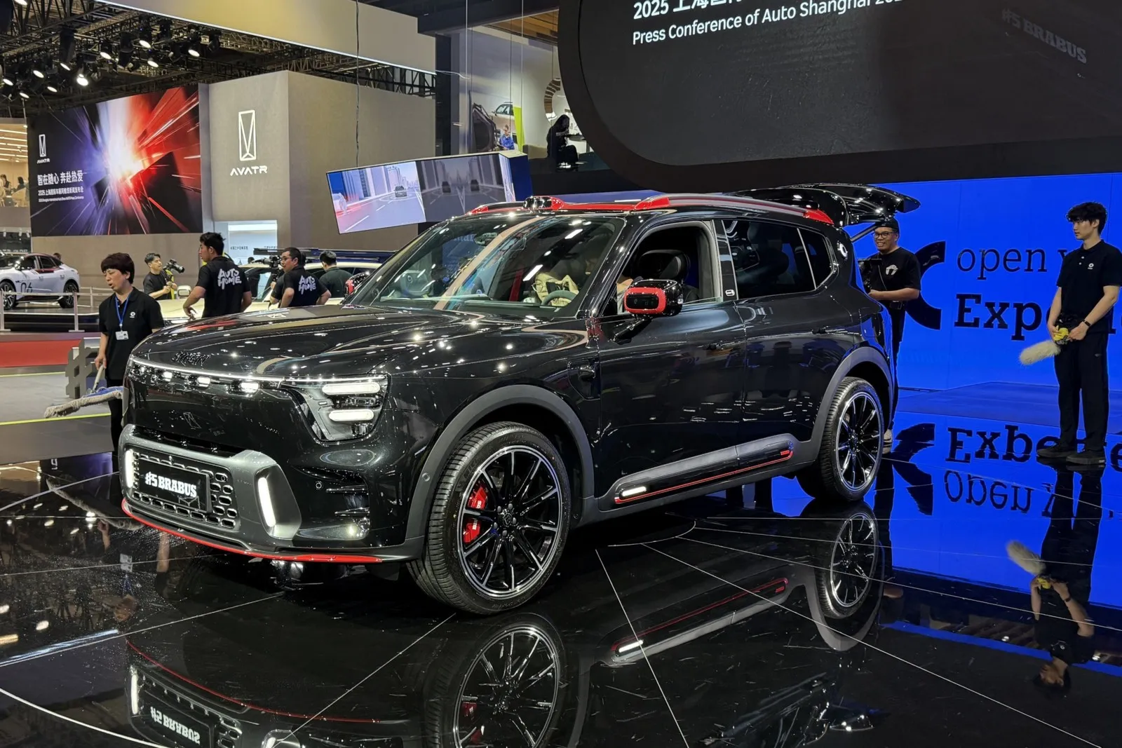 Sein Familien-SUV #5 wird Smart auch in einer extrascharfen Brabus-Version auflegen.
