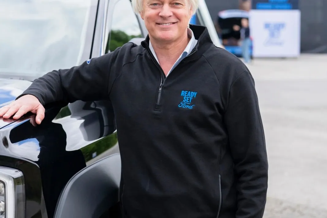 Ford Pro Europa-Chef Hans Schep ist von dem neuen Software-Tool überzeugt.