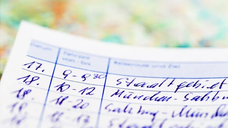 Fahrtenbuch für ein Auto. Für Pendlerpauschale und Finanzamt.