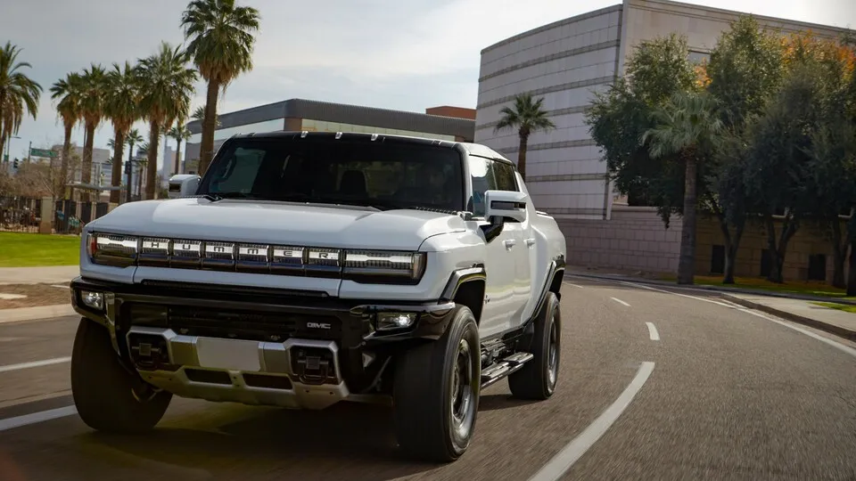 So sieht Öko auf Amerikanisch aus: GMC baut einen rein elektrischen Hummer.
