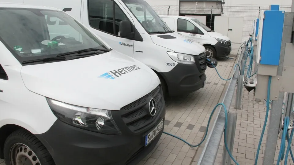 Moderne Logistik bei Hermes: elektrisch und per Fahrrad