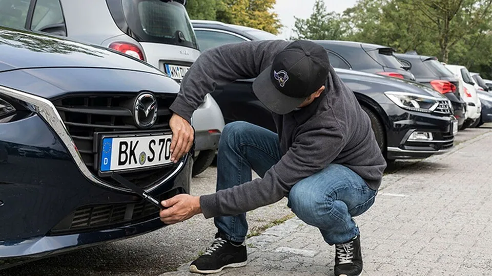 Wenn das Kennzeichen gestohlen wurde