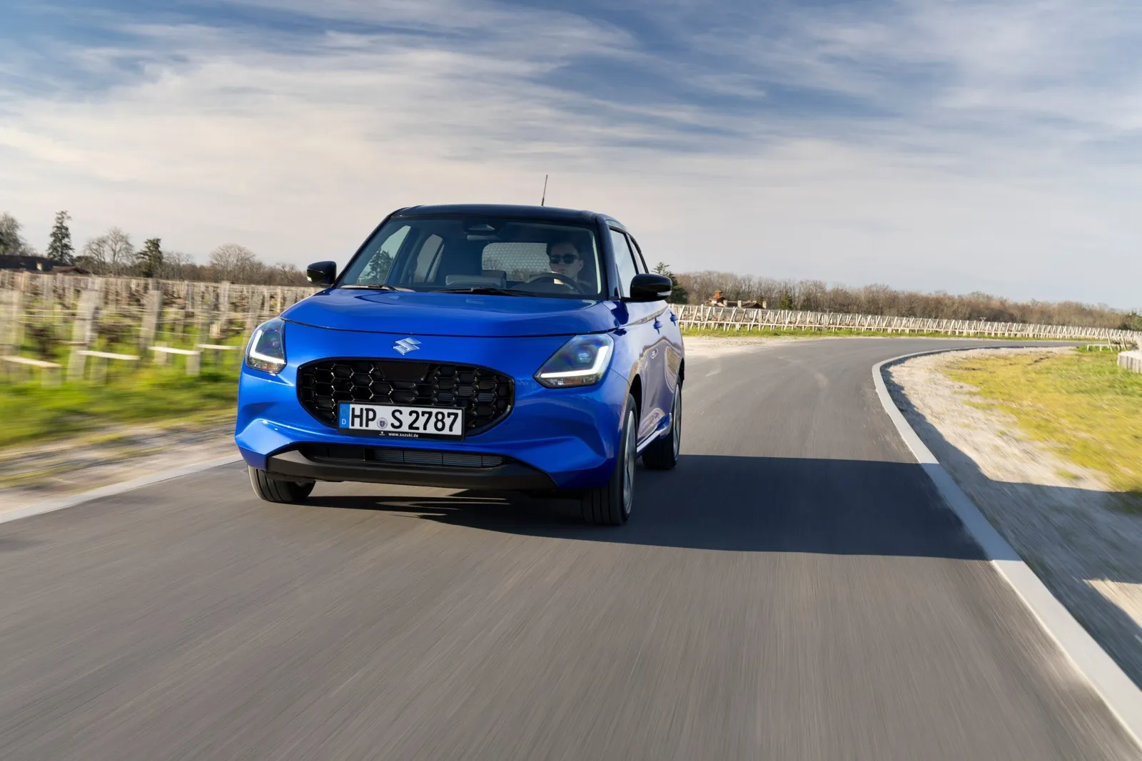 Der Suzuki Swift ist mit Allradantrieb zu haben.