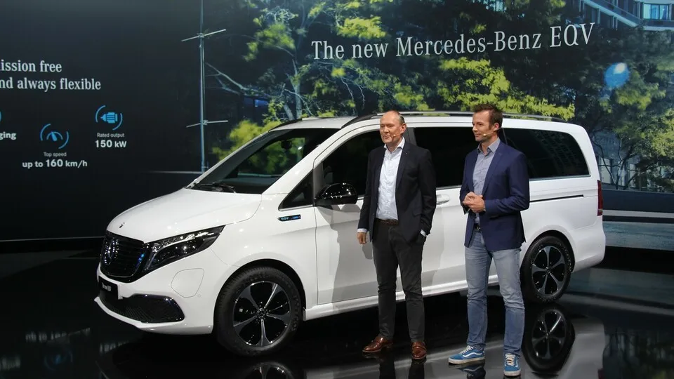 Elektrisch mit viel Platz – der neue Mercedes EQV