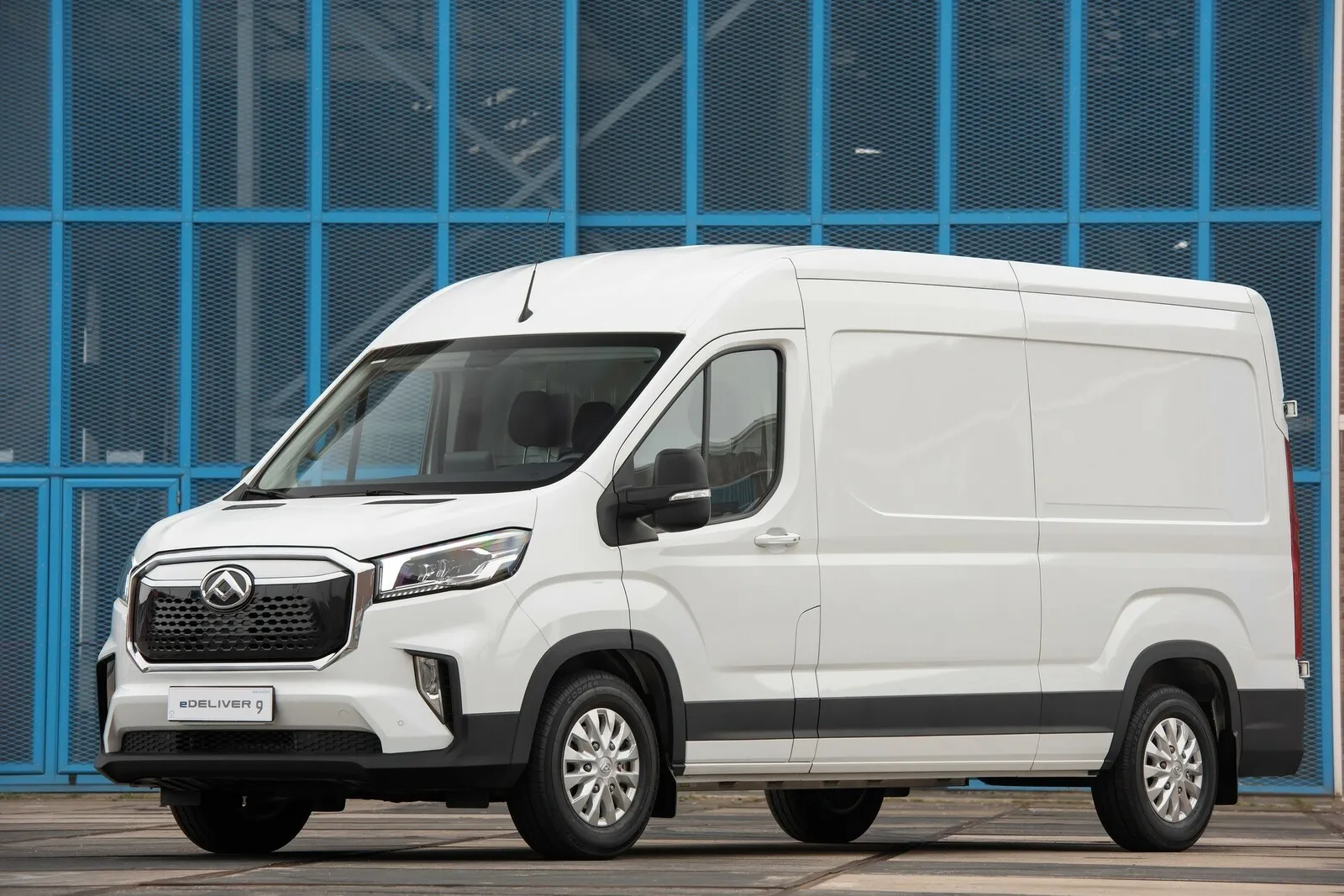Mit dem e-Deliver 9 macht sich Maxus zwischen der europäischen Elektro-Konkurrenz mit 204 PS und 1,5 Tonnen Anhängelast interessant.