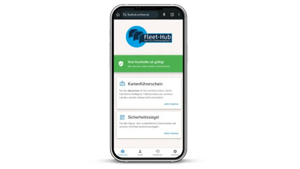 Die neue digitale Lösung des Fuhrparkmanagement-Dienstleisters Fleet-Hub ist ab sofort verfügbar und ermöglicht eine schnelle und einfache Prüfung des Fahrerqualifikationsnachweises.