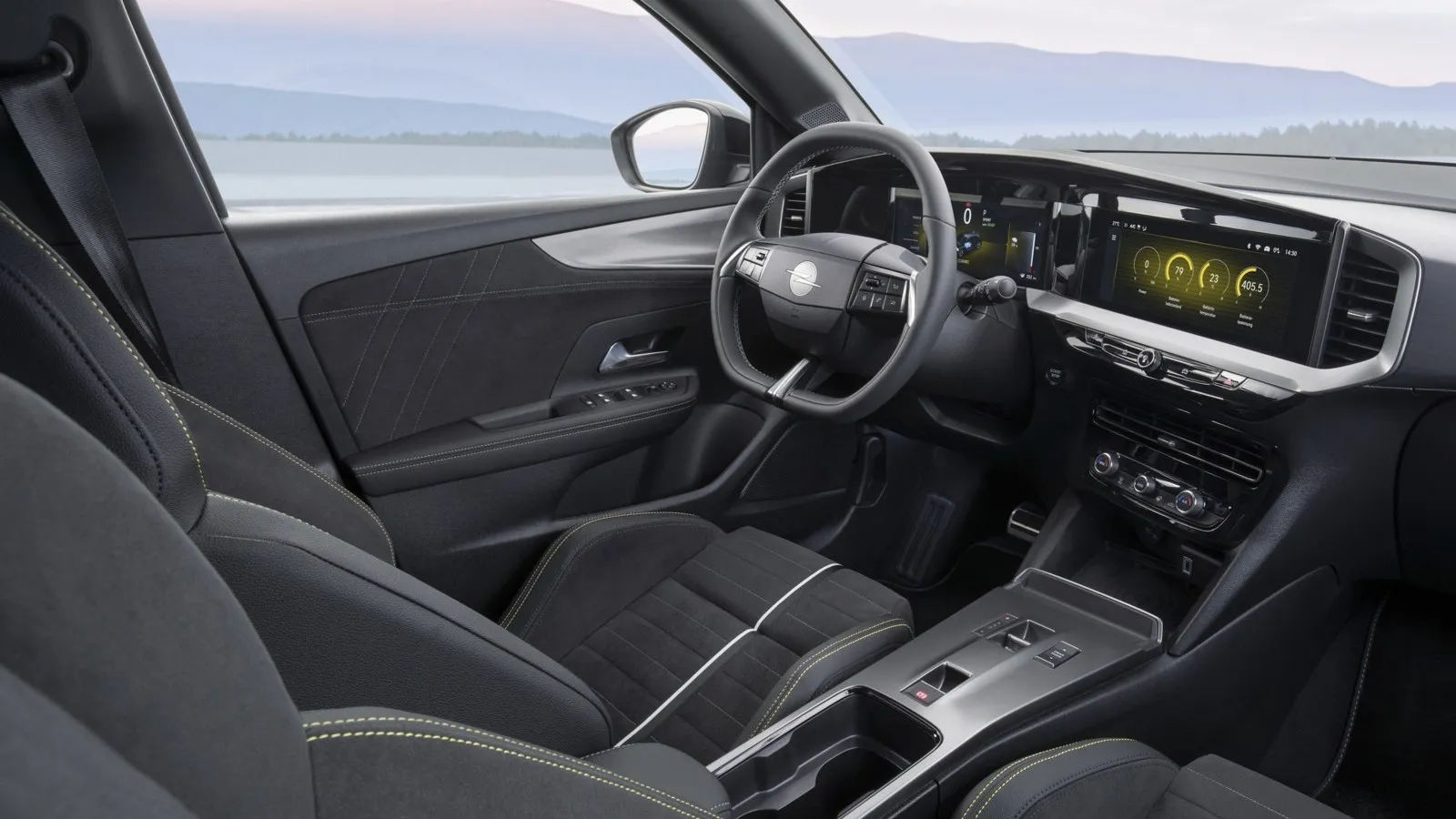 Das Cockpit entspricht weitgehend dem des Standardmodells.