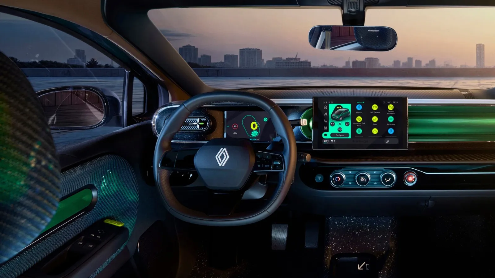 Im Cockpit fallen auch die Reminiszenzen zum Ur-Modell eher bescheiden aus.
