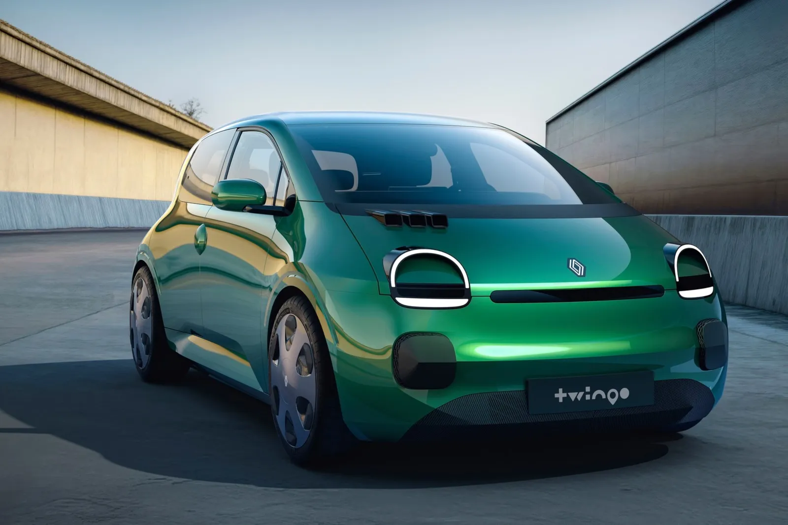 Der vierte Twingo nimmt das Design des Ur-Modells von 1992 wieder auf.