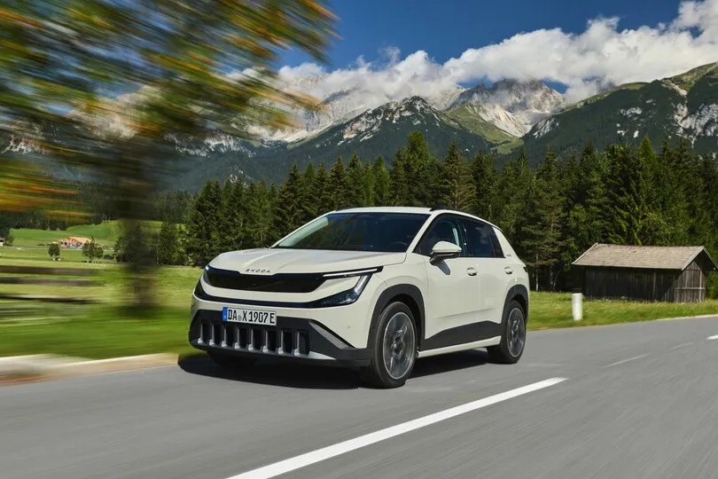 Der neue Skoda Epiq ist als kompaktes Elektro-SUV für den Stadt- und Fuhrparkeinsatz konzipiert.
