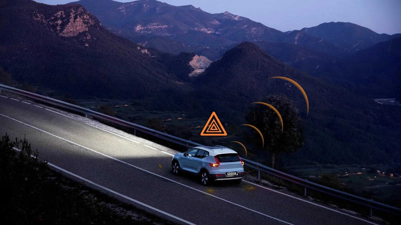 Volvo warnt etwa vor Glatteis