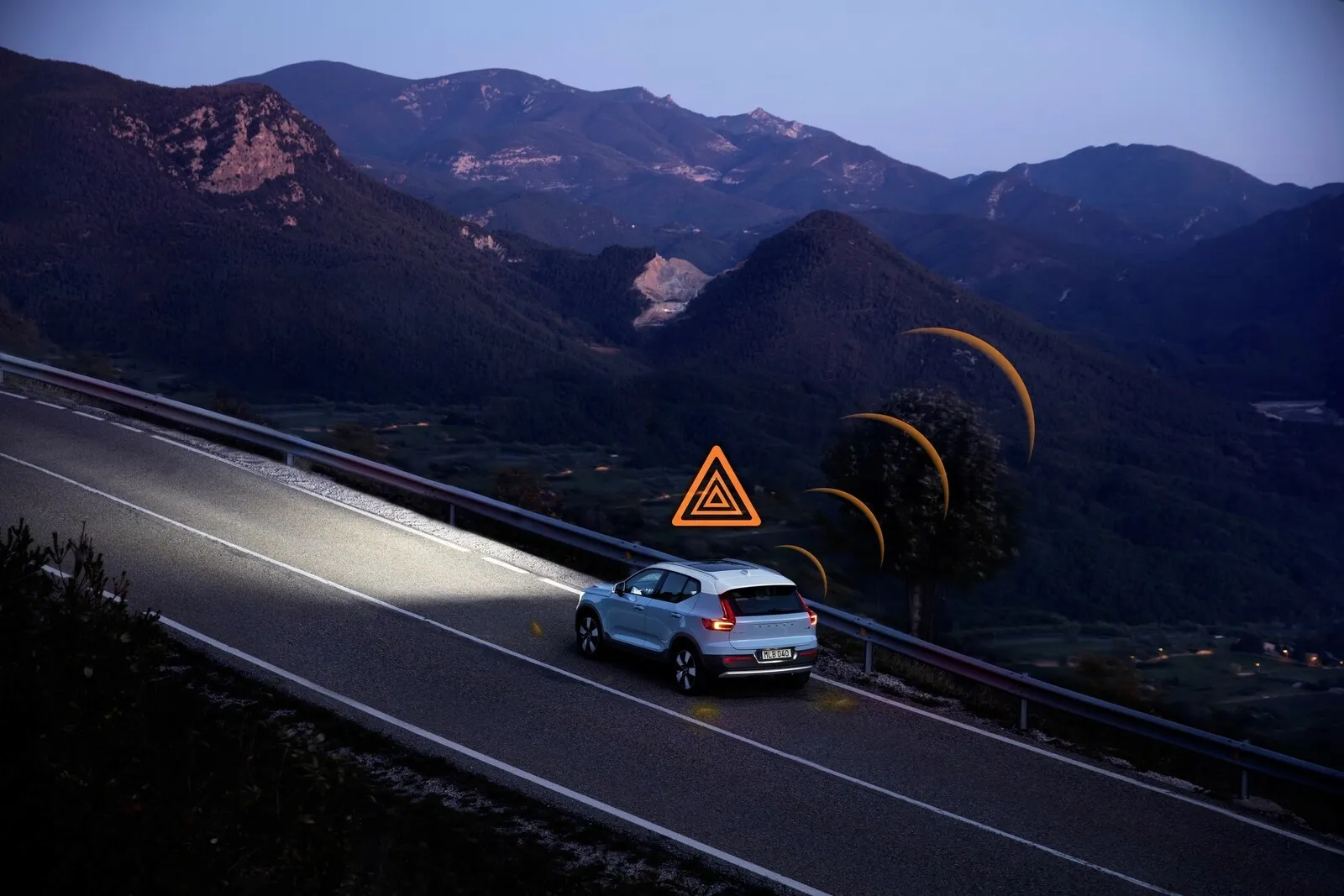 Volvo warnt etwa vor Glatteis