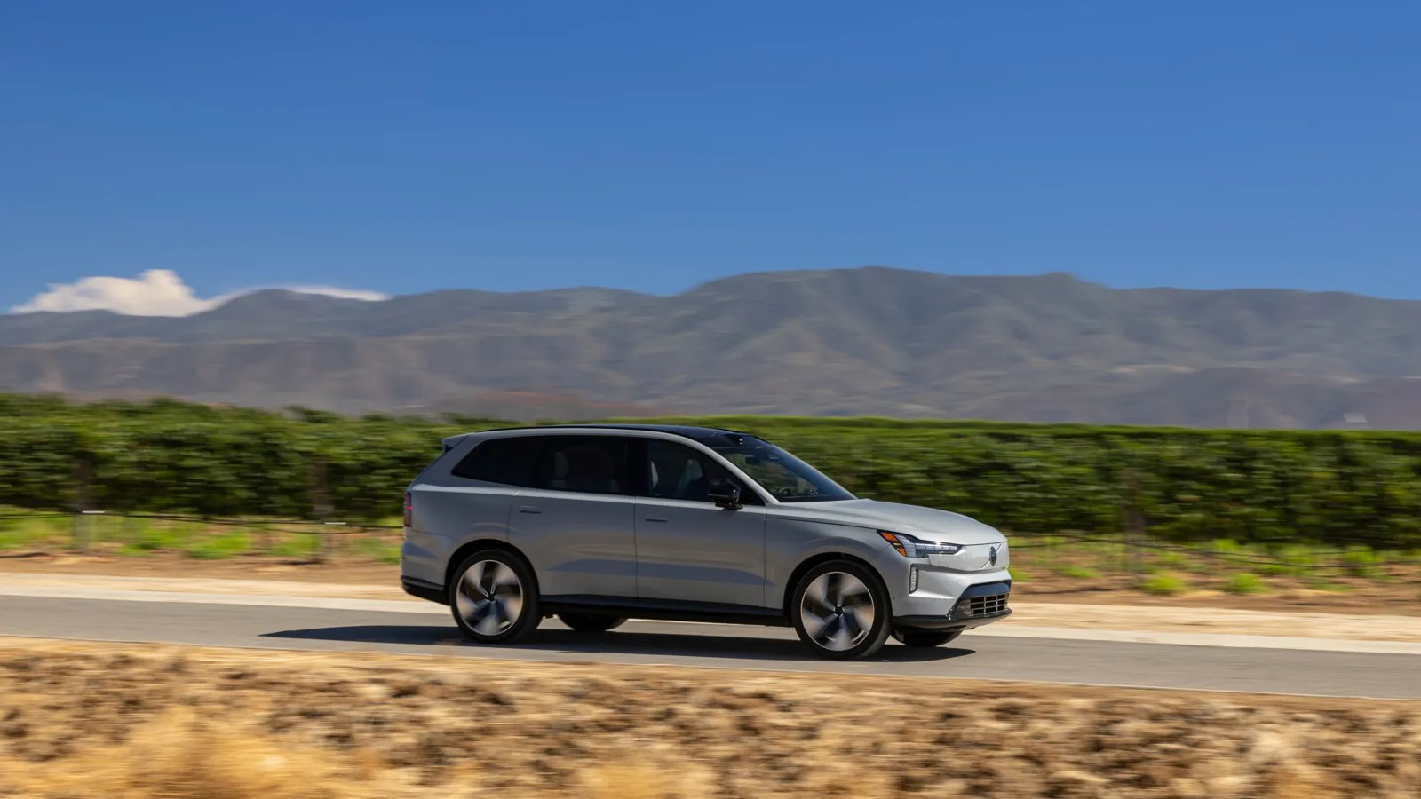 Unterwegs in Californien: Der neue Volvo EX90.