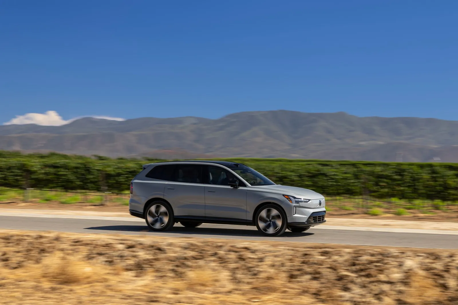 Unterwegs in Californien: Der neue Volvo EX90.