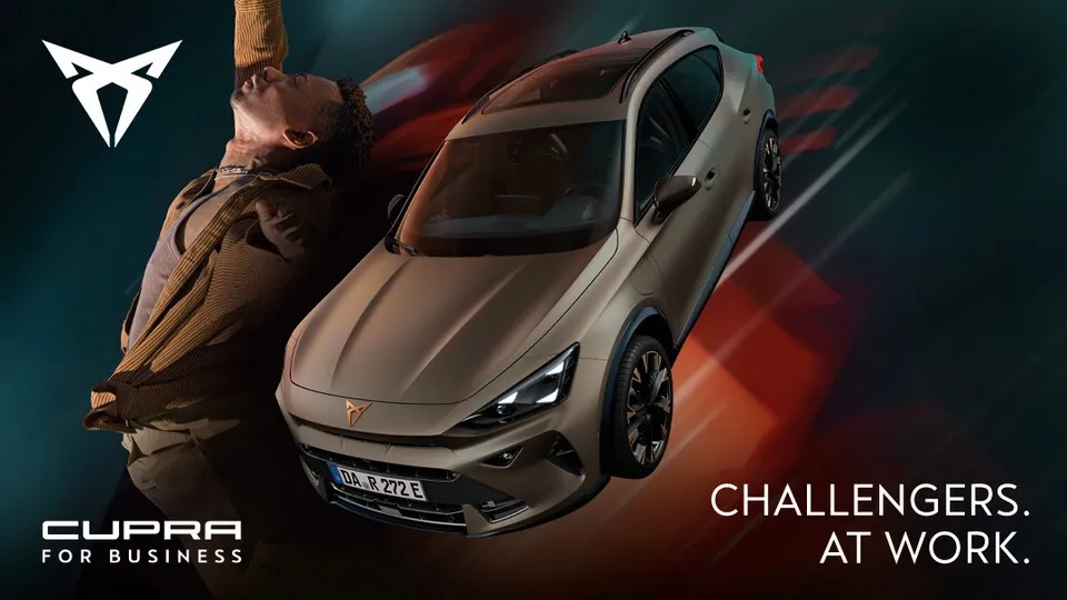 Wer Herausforderungen nicht ausweicht, sondern sie annimmt, braucht den passenden Antrieb. CUPRA FOR BUSINESS.