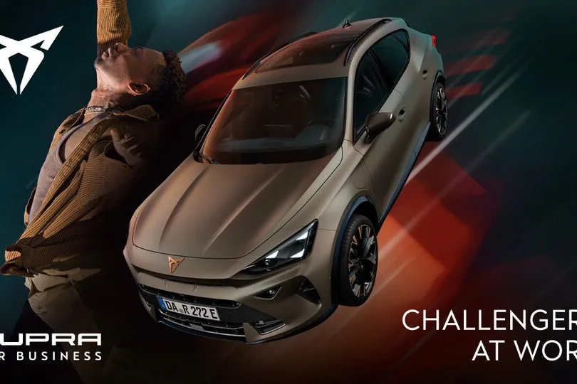 Wer Herausforderungen nicht ausweicht, sondern sie annimmt, braucht den passenden Antrieb. CUPRA FOR BUSINESS.