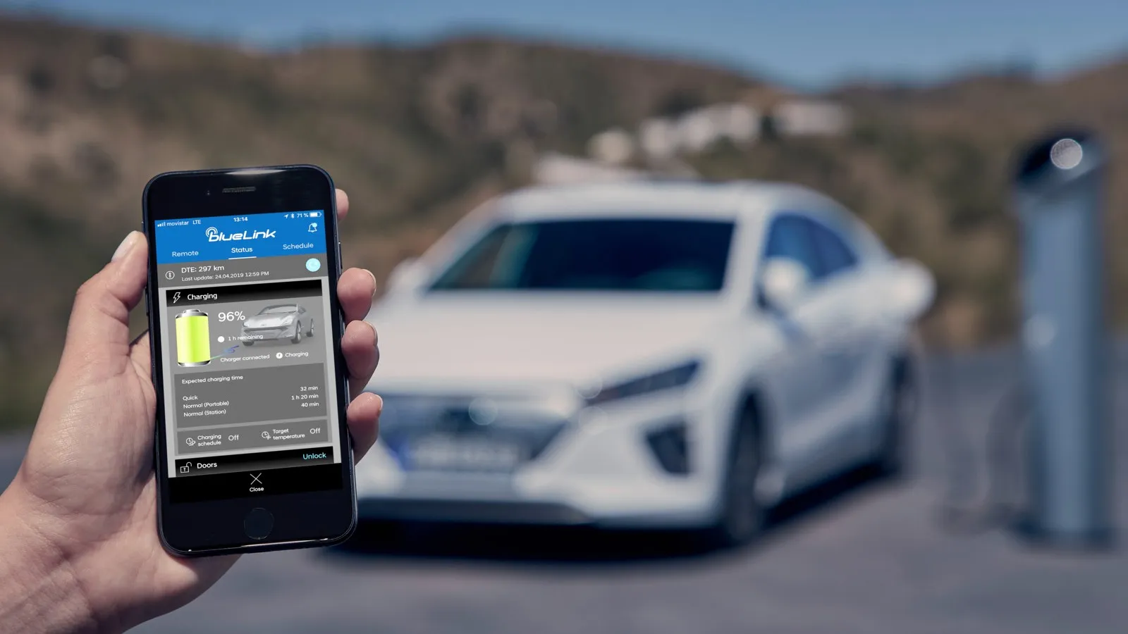 Laden via Smartphone: Wie die Hyundai-App Bluelink haben immer mehr Anwendungen sehr nützliche und praktische Remote-Funktionen.