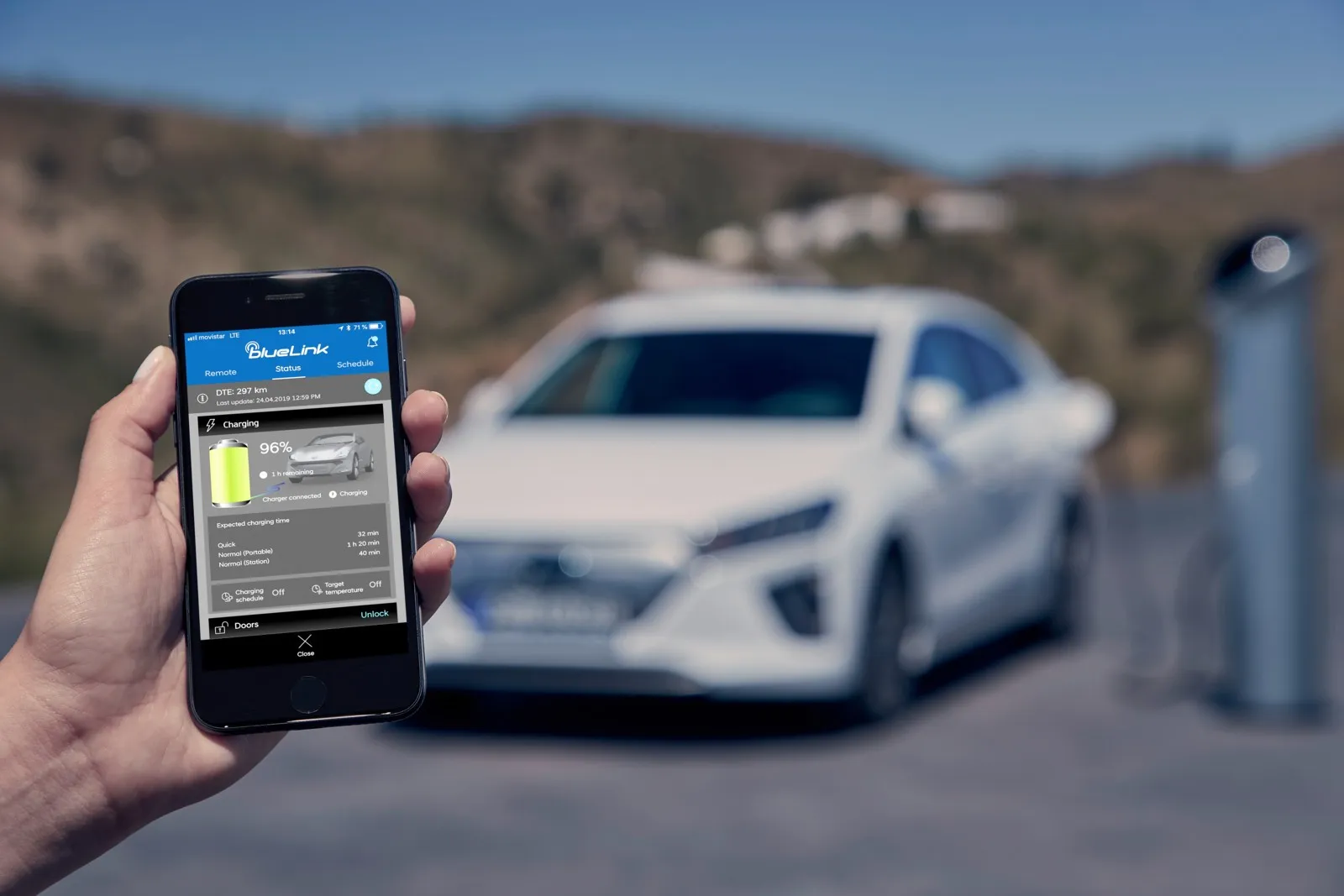 Laden via Smartphone: Wie die Hyundai-App Bluelink haben immer mehr Anwendungen sehr nützliche und praktische Remote-Funktionen.