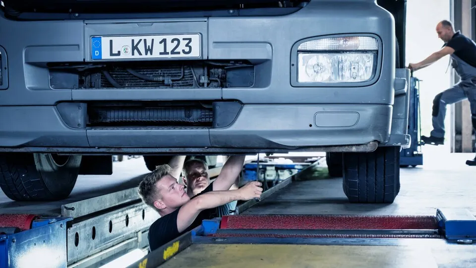 Nicht alle Nutzfahrzeuge in Deutschland sind top in Schuss.