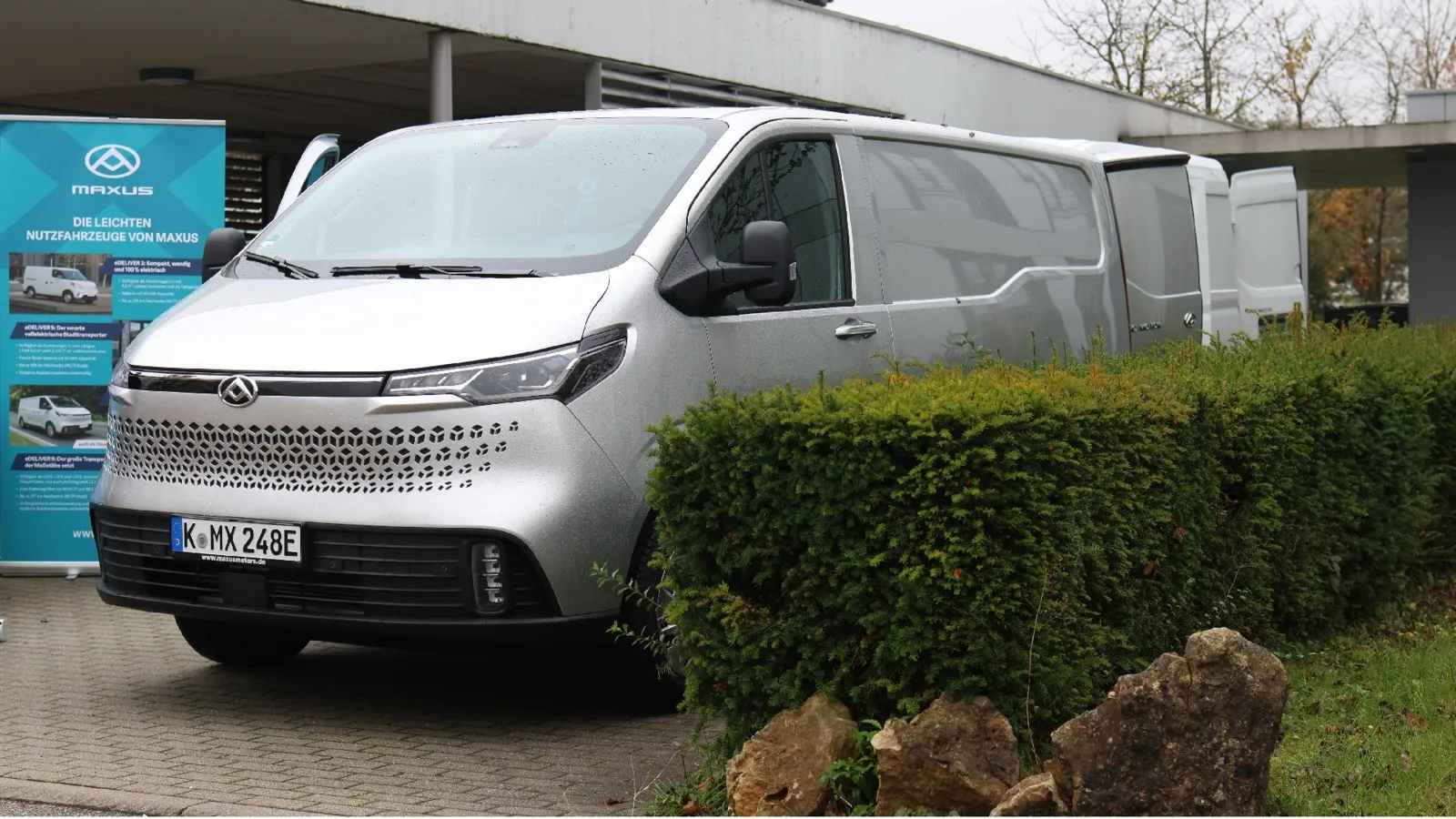 Mit Maxus war China auch in Form eines elektrischen Light Commercial Vehicles vor Ort.