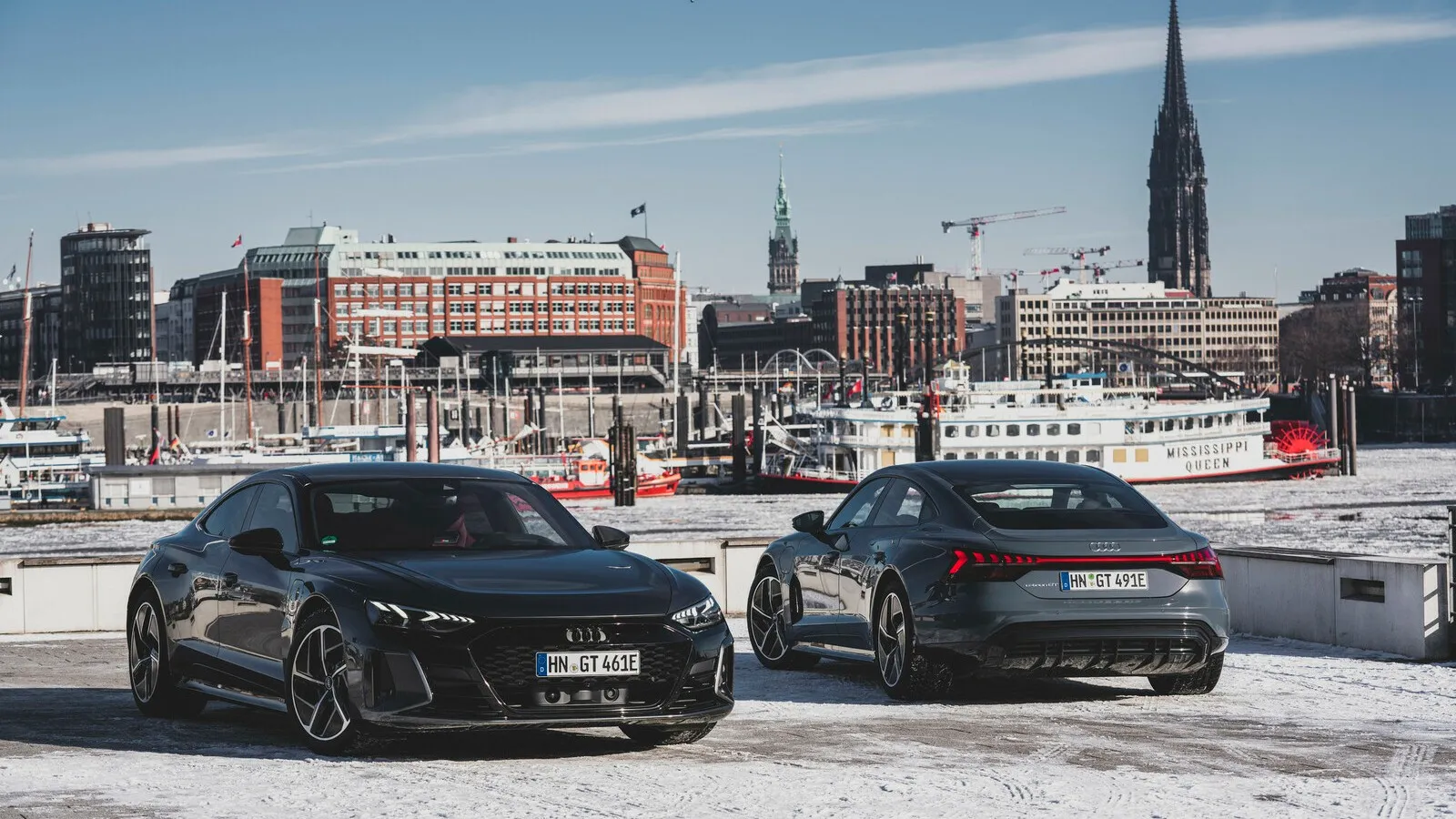 Die Elektrolimousine teilt sich die Technik mit dem Porsche Taycan