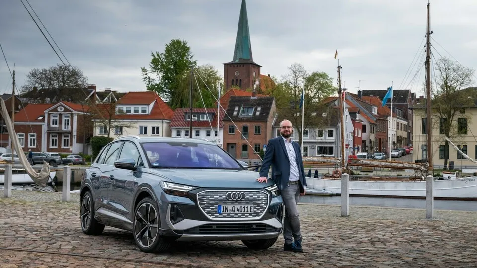 Für den vollelektrischen A4 e-Tron setzt Audi auf weichere Linien als bisher.