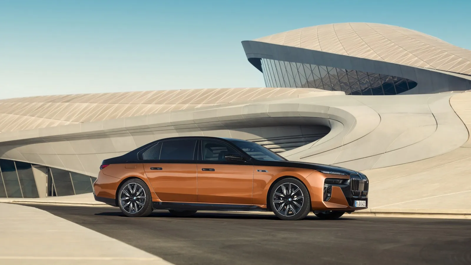 Platz 7 mit 50,4 Prozent Händlereinkaufswert: der BMW i7 xDrive 60 Design Pure Excellence.