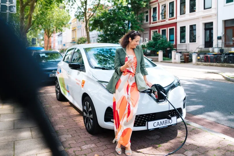 Immer mehr Kunden nutzen Elektro-Fahrzeuge – auch beim Carsharing.