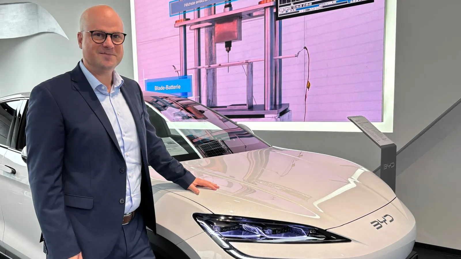 Carsten Schopf, Direktor B2B für den Bereich Flotte und Geschäftskunden bei BYD