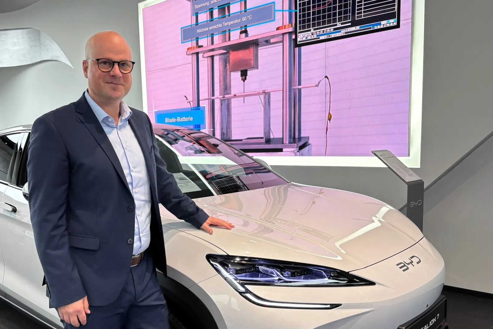 Carsten Schopf, Direktor B2B für den Bereich Flotte und Geschäftskunden bei BYD