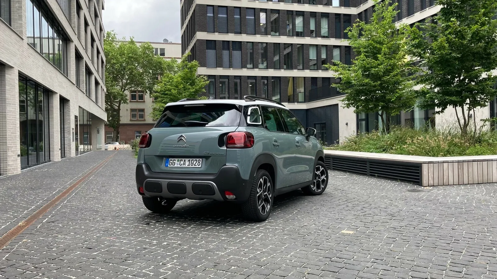 Am Heck des kleinen SUVs blieb dagegen alles beim Alten.