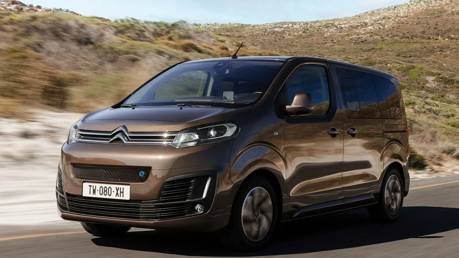 Platz 13 mit 40,2 Prozent Händlereinkaufswert: der Citroen e-Spacetourer M 50 kWh Business.