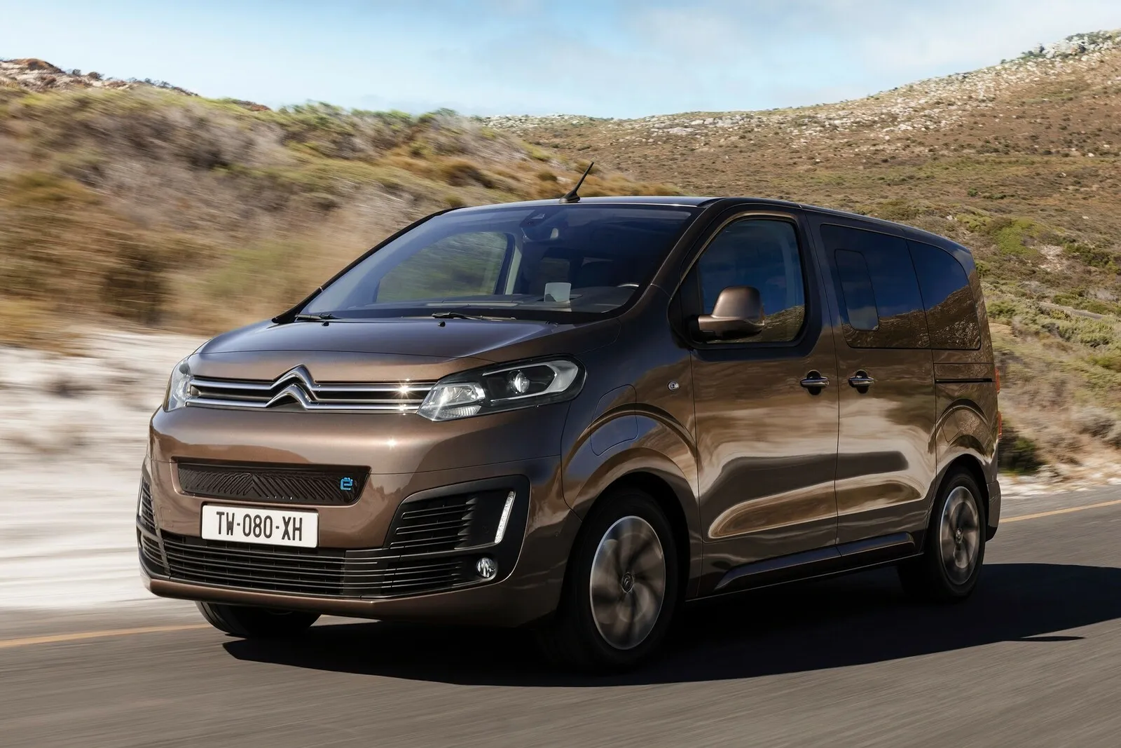 Platz 13 mit 40,2 Prozent Händlereinkaufswert: der Citroen e-Spacetourer M 50 kWh Business.