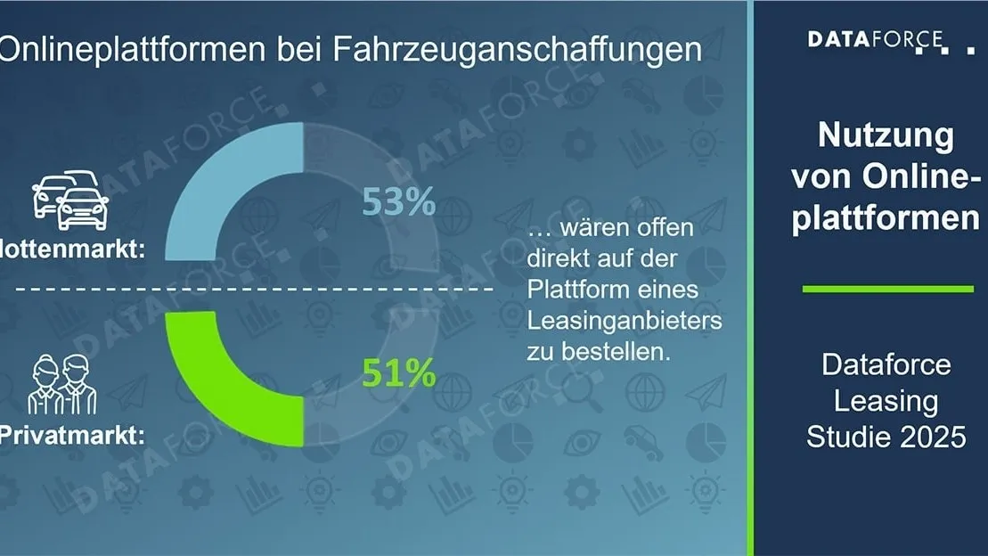 Grafik zu Onlineplattformen bei Fahrzeuganschaffungen.