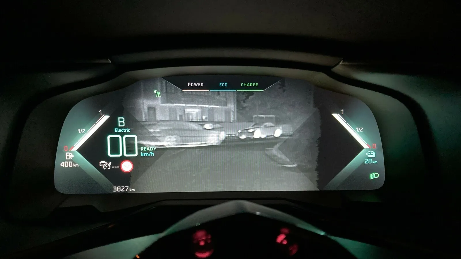Das optionale Nachtsichtsystem Night Vision sorgt im DS 9 für bessere Sicht bei Dunkelheit.