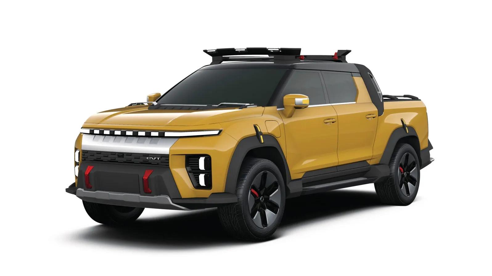 Ssangyong hat für 2025 einen elektrischen Pick-up unter der Bezeichnung O100 angekündigt.