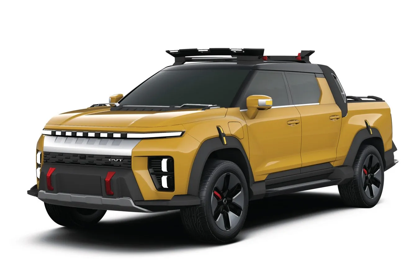 Ssangyong hat für 2025 einen elektrischen Pick-up unter der Bezeichnung O100 angekündigt.