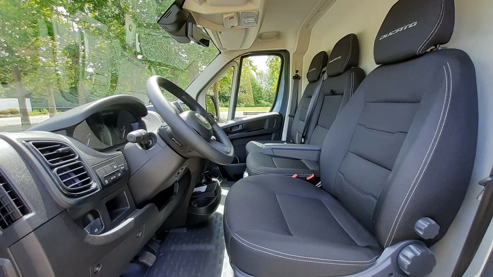 Auch die Sitzpolster modifizierte Fiat im Rahmen des Ducato-Facelifts.