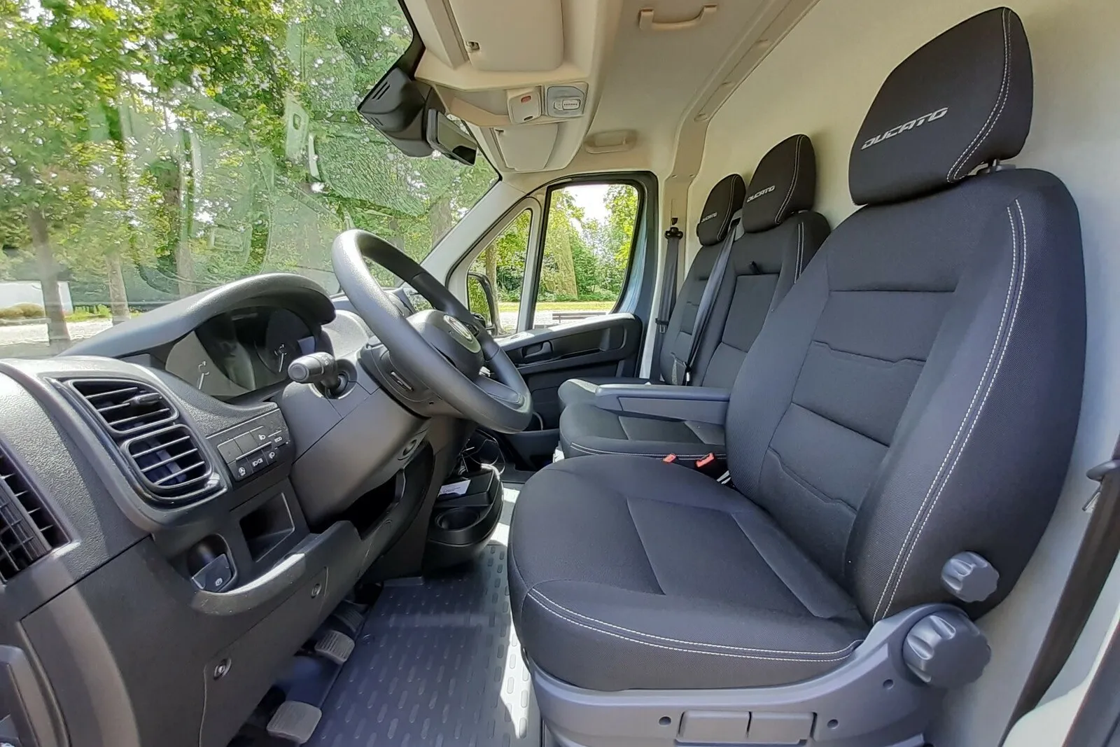 Auch die Sitzpolster modifizierte Fiat im Rahmen des Ducato-Facelifts.