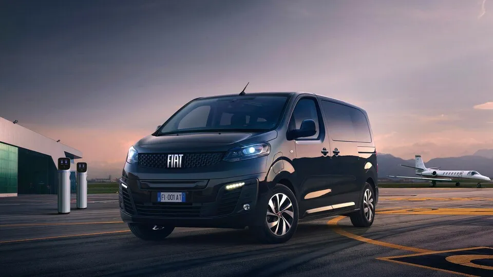 Günstigster Business Shuttle in unserem Wartungskosten-Vergleich: der Fiat E-Ulysse.