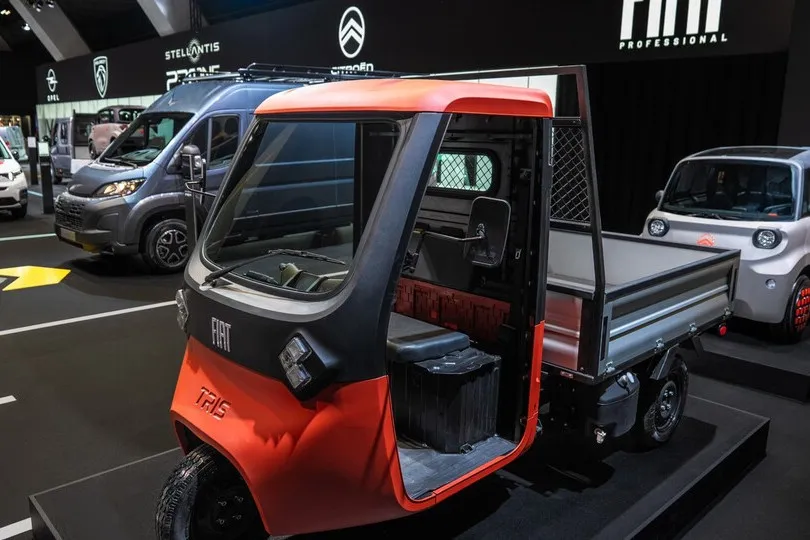 Der Fiat Tris war bereits Anfang des Jahres auf der Messe in Brüssel zu sehen