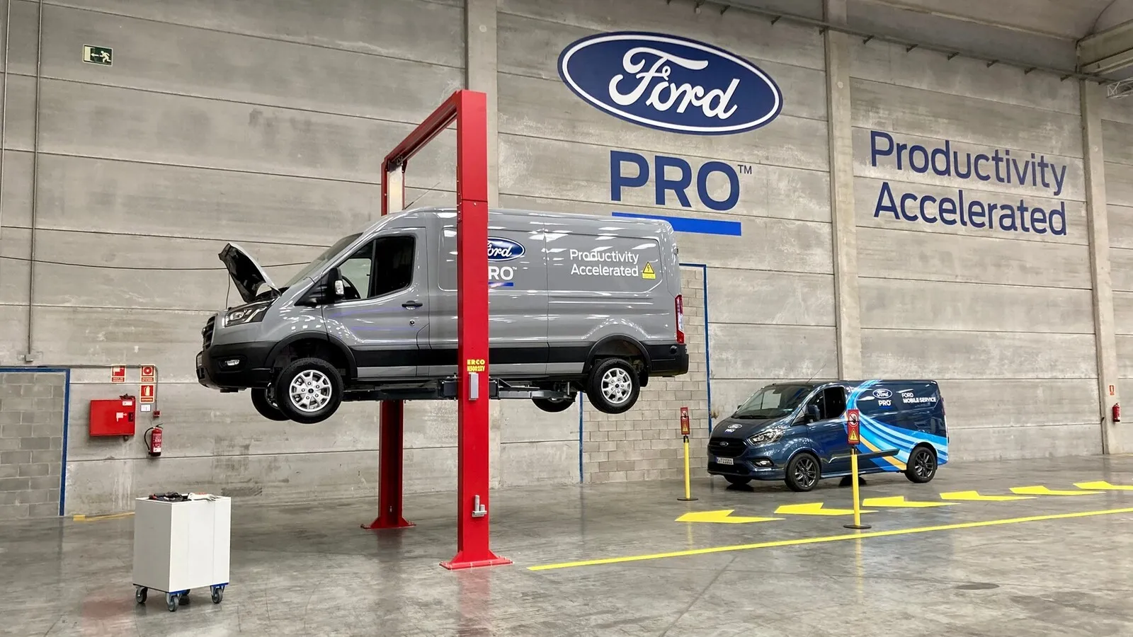 Ziel von „Ford Pro“: Mehr Effizienz und Produktivität beim Nutzfahrzeug-Betrieb.
